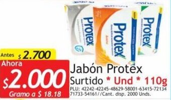 Belalcazar Jabón Protex Surtido 110g oferta
