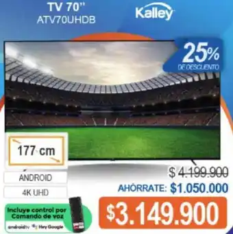 Alkosto Kalley TV 70" oferta