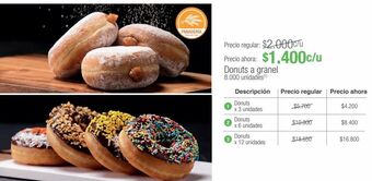 Jumbo Donuts a granel oferta