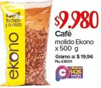 Super Inter Café Molido Ekono 500g oferta