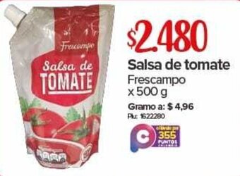 Super Inter Salsa de Tomate Frescampo 500g oferta
