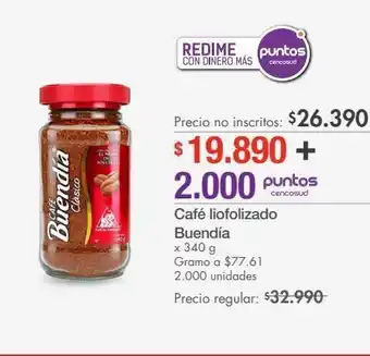 Metro Café liofolizado buendía oferta