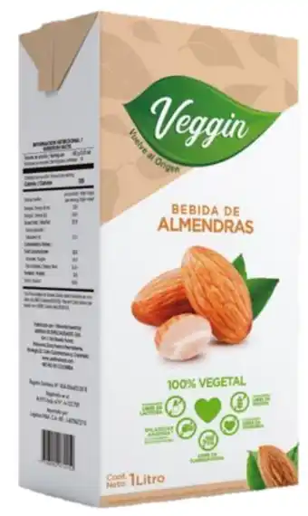 Justo & Bueno Bebida de almendras veggin 1 l oferta