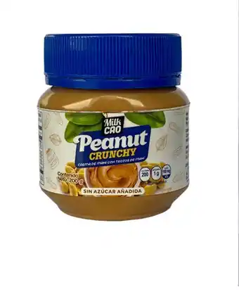 Justo & Bueno Crema de maní s/a 200 g oferta
