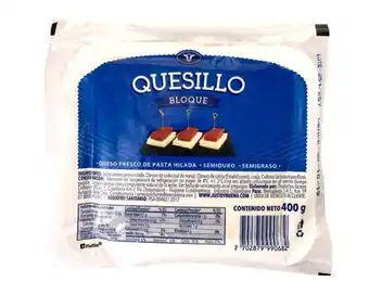 Justo & Bueno Quesillo bloque 400 gr oferta