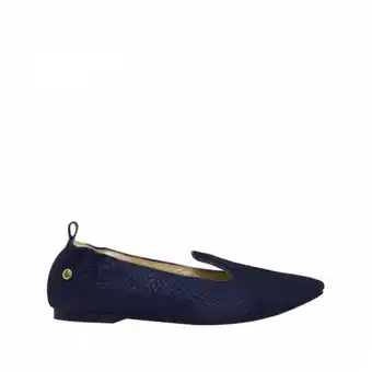 Bon-Bonite Baletas en cuero color azul noche. oferta