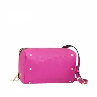 Bon-Bonite Manos libres color frambuesa en cuero napa oferta