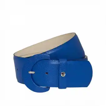 Bon-Bonite Cinturón color azul pacífico en cuero oferta