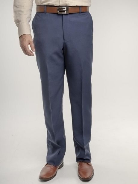 PANTALON CLASICO HOMBRE RUSTICO ALGODÓN C/POLIESTER