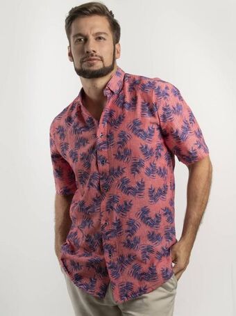 Gino Passcalli Camisa hombre efecto lino oferta