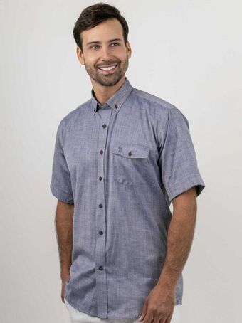 Gino Passcalli Camisa hombre gp efecto lino oferta