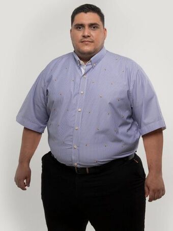 Gino Passcalli Camisa hombre mc varios oferta