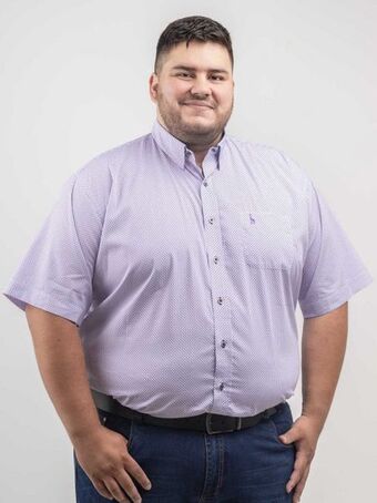 Gino Passcalli Camisa hombre mc 100% algodon oferta