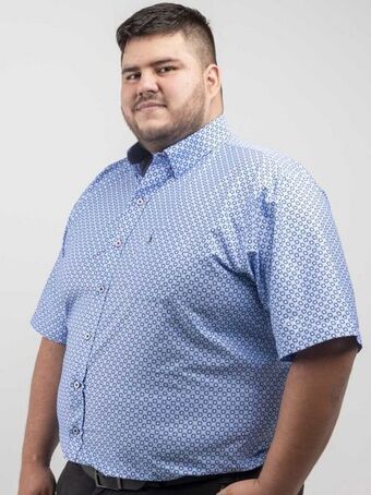 Gino Passcalli Camisa hombre mc 100% algodon oferta