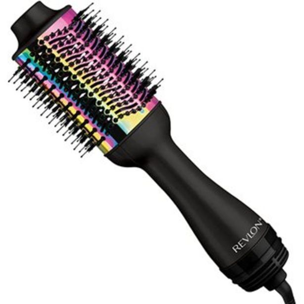 Oferta Cepillo secador revlon aire caliente voluminizador arcoiris en Linio