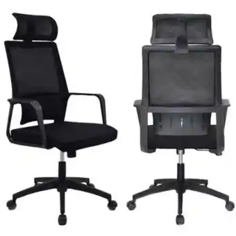 Silla de oficina ergonomica negro