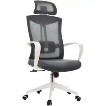 Linio Silla de oficina con cabecero bene gris oferta