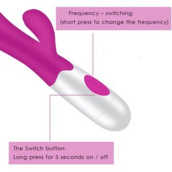 10 velocidad punto g para las mujeres vibrador consolador juguete sexual conejo vibrador vaginal hs