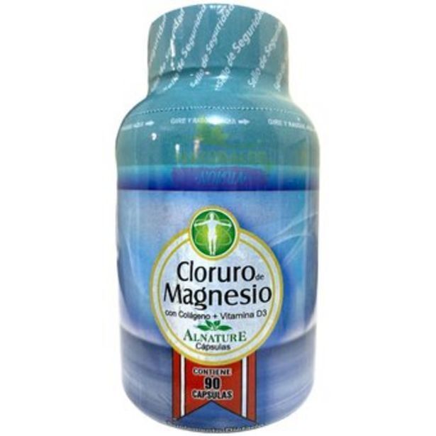 Cloruro de Magnesio 1000mg + Colágeno y Vitamina D3 90 Cápsulas | Linio  Colombia - IM723HB009H7NLCO