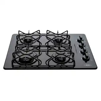 Haceb Estufa de empotrar esmaltada negro 60x43 cm gas natural haceb oferta