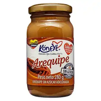 MegaTiendas Arequipe kónfyt sin azúcar x 280 g oferta