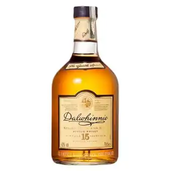 MegaTiendas Whisky dalwhinnie 15 años x 750 ml oferta