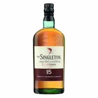 MegaTiendas Whisky the singleton 15 años x 700 ml oferta