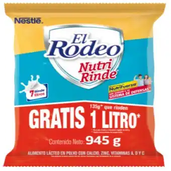 MegaTiendas Alimento lácteo el rodeo x 810 g. gratis 135 g oferta