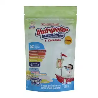 MegaTiendas Cereal infantil nutripeter 3 cereales x 200 g oferta