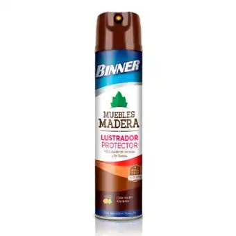 MegaTiendas Lustrador de muebles binner protector x 400 ml oferta
