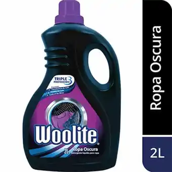 MegaTiendas Detergente líquido woolite ropa oscura x 2000 ml oferta