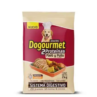 MegaTiendas Alimento dogourmet pavo y pollo x 2 kg oferta