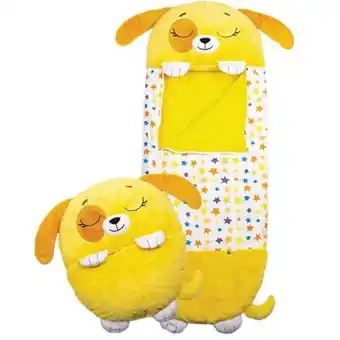 Happy nappers mediano perro amarillo