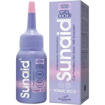 Sunaid gel color piel clara