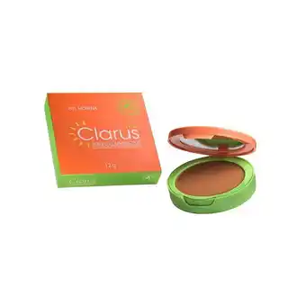 Clarus polvo compacto piel morena 12gr