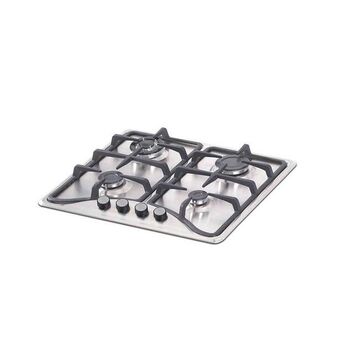 Alfa Estufa de empotrar en acero inoxidable de cuatro puestos de 58.5cm gas natural oferta