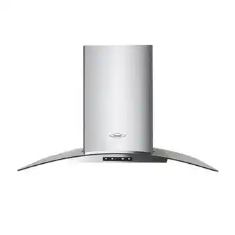 Tienda Cerámica Corona Campana isla inox de 90cm y 4 velocidades haceb oferta