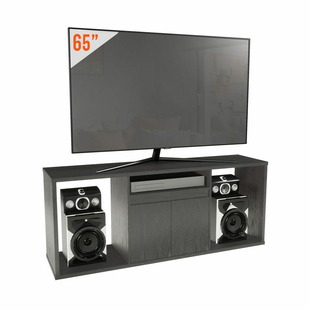 Alkomprar Mesa para TV 65" PRACTIMAC Ray 160cm Wengue oferta