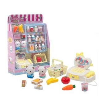 Alkosto Tienda de conveniencia con caja registradora de juguete banana little bear oferta