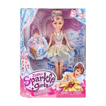 Alkosto Muñeca bailarina ballet con accesorios sparkle girlz oferta