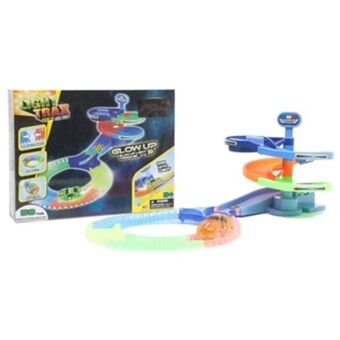Alkosto Pista flexible 59 piezas con carro y parqueadero happy line oferta