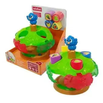 Alkosto Juguete para bebé carrusel encaja y gira winfun oferta