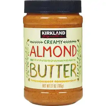 PriceSmart Kirkland signature mantequilla cremosa de almendras 26 oz oferta