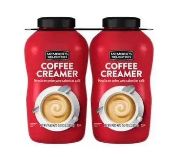 Member's selection crema para café 2 unidades / 1 kg / 35.5 oz