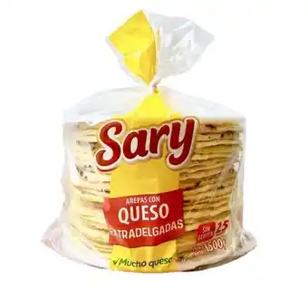 PriceSmart Sary arepa extradelgada con queso 1.5 kg / 3.3 lb oferta