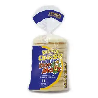 Don maíz arepa repleta de queso, 11 unidades / 100 g / 3.5 oz