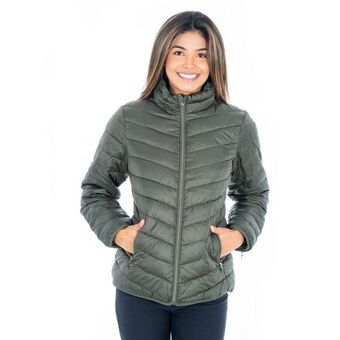 Los Tres Elefantes Chaqueta verde mujer oferta