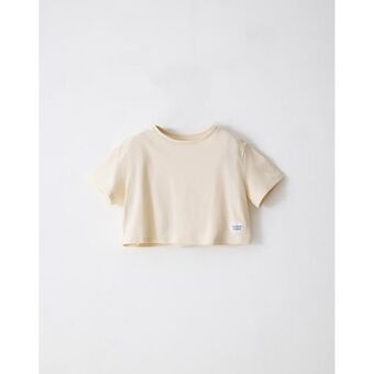 Los Tres Elefantes Camiseta beige niña oferta