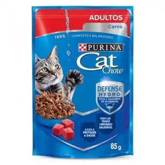 MegaTiendas Alimento cat chow adultos carnes x 85 g oferta