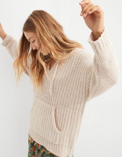 American Eagle Suéter aerie street comfy con capucha oferta